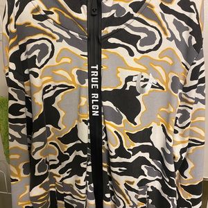 Men’s true religion zip up hoodie